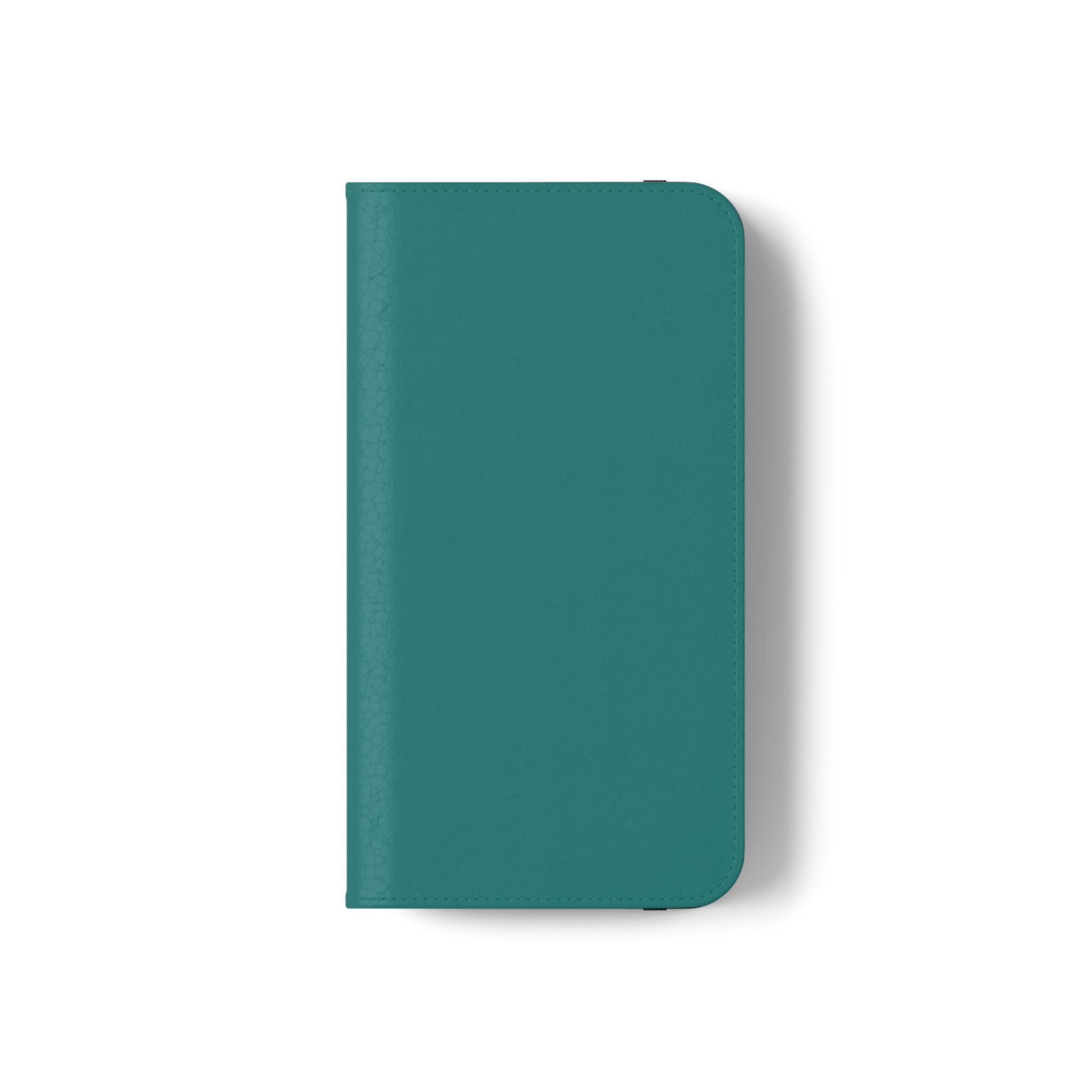 Teal Wallet Phone Flip Case — Cardholder Folio Cover