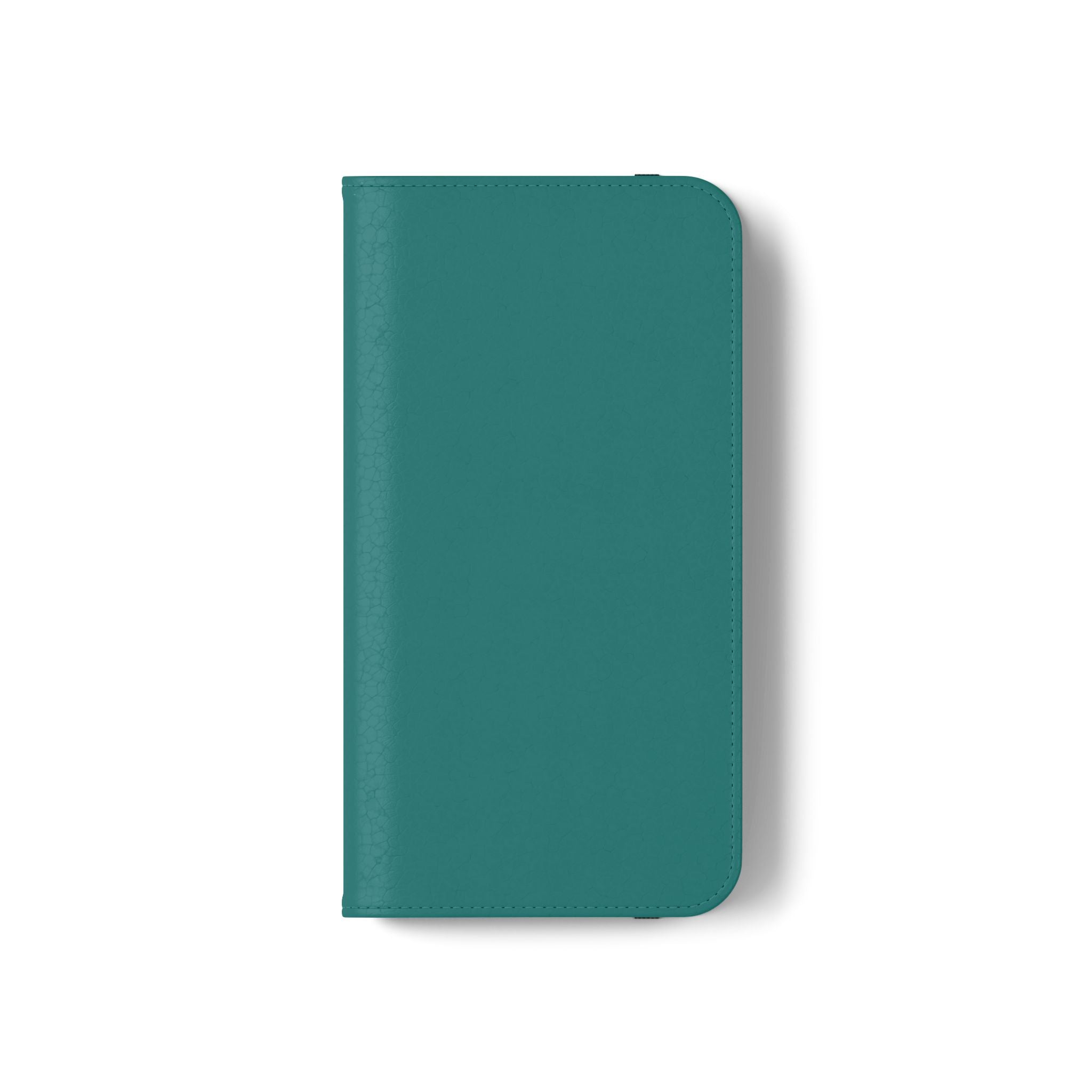 Teal Wallet Phone Flip Case — Cardholder Folio Cover