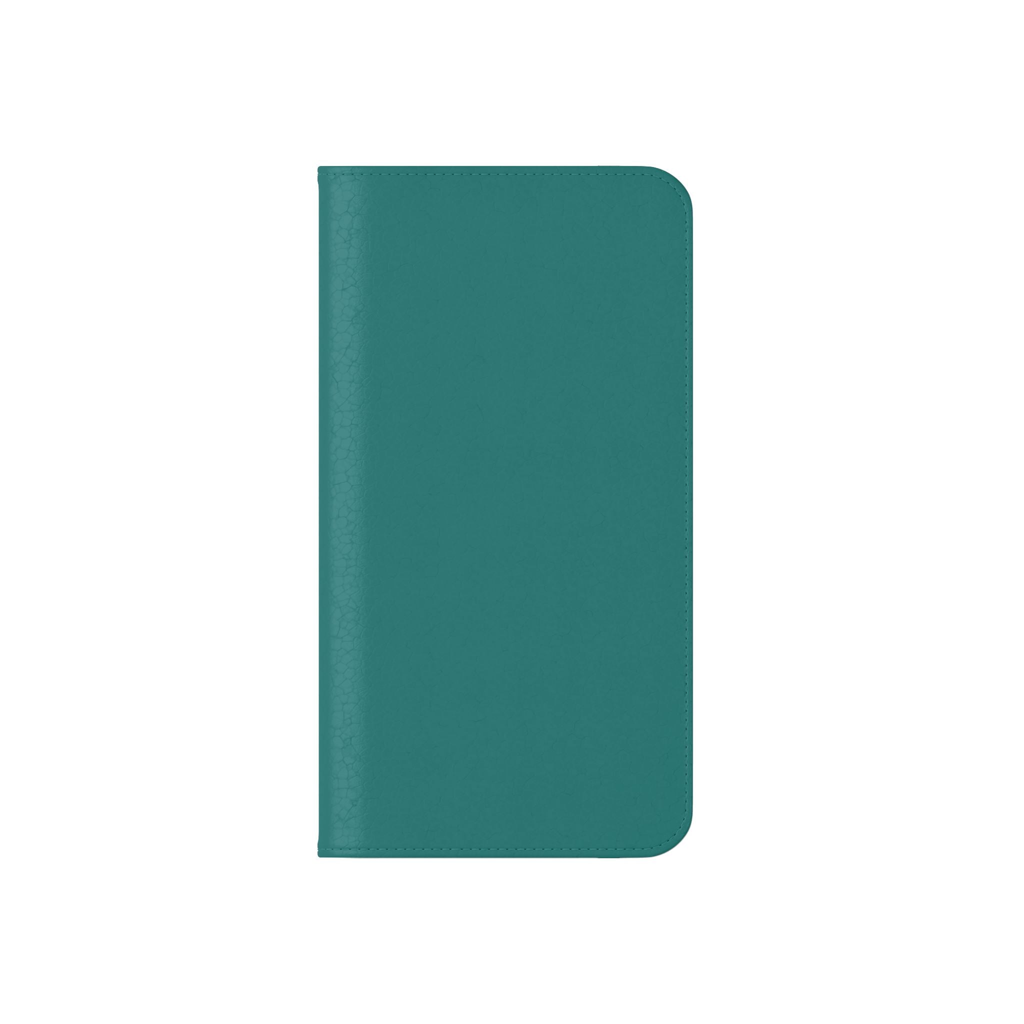 Teal Wallet Phone Flip Case — Cardholder Folio Cover