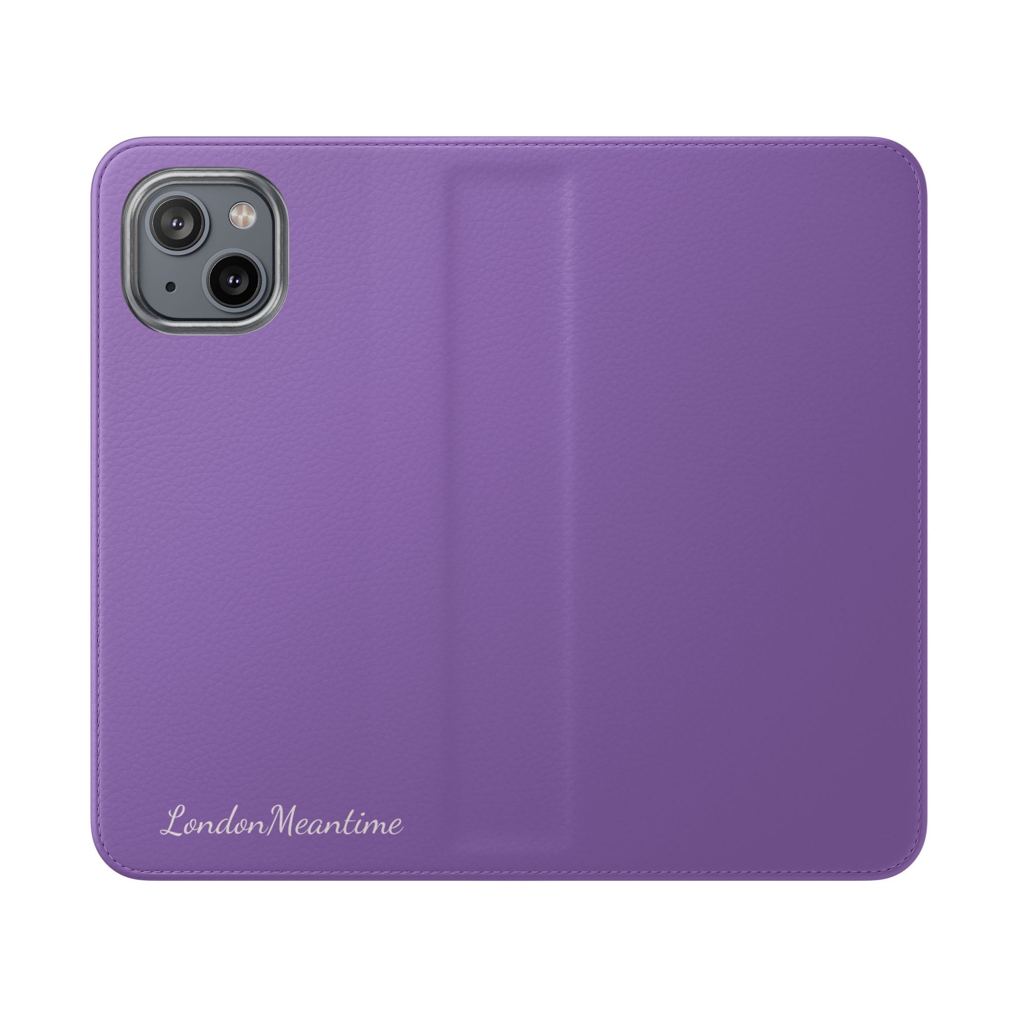 Mauve Wallet Phone Flip Case — Cardholder Folio Cover