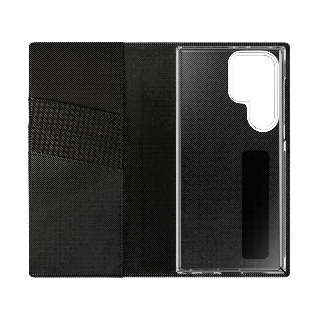Royal blue Wallet Phone Flip Case — Cardholder Folio Cover