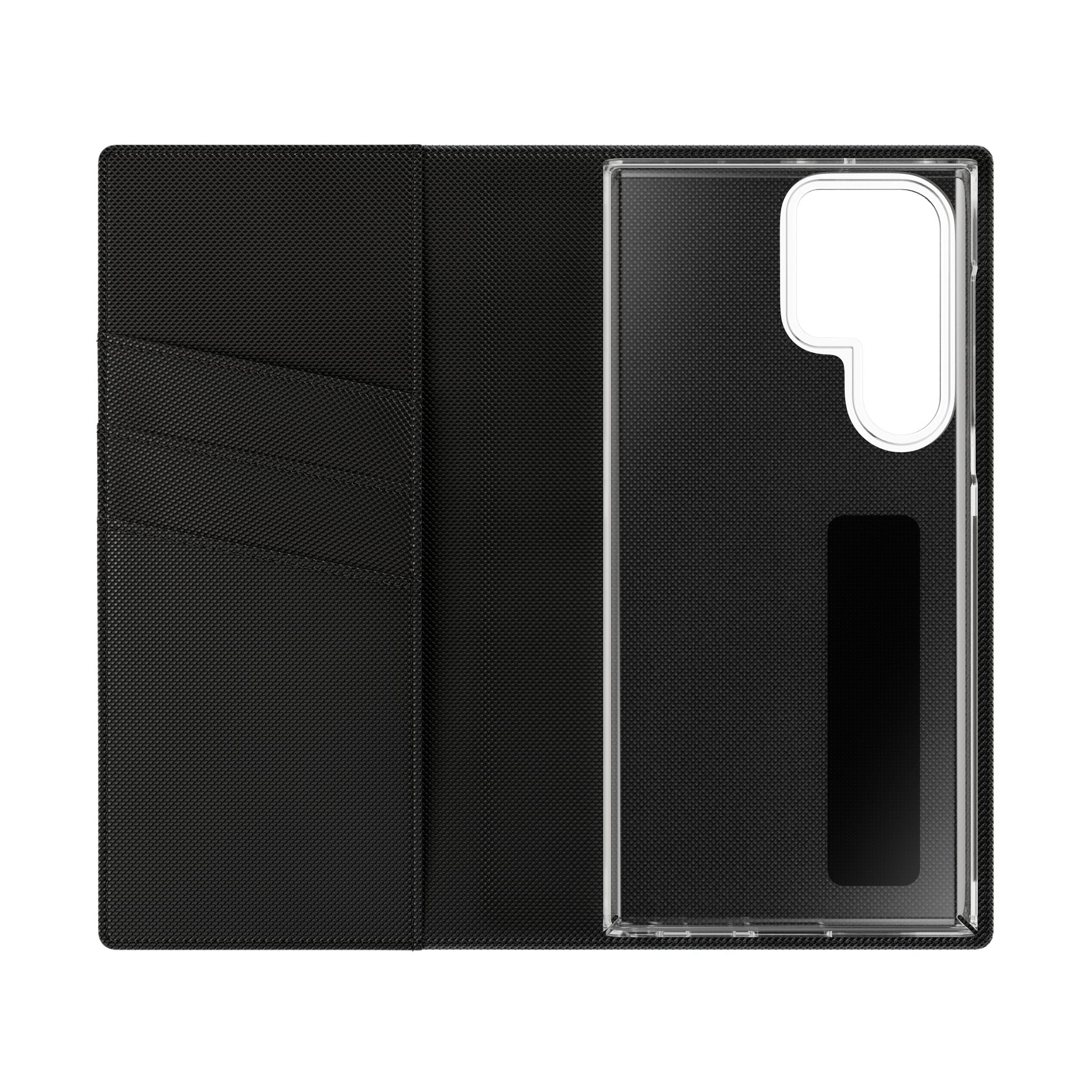 Royal blue Wallet Phone Flip Case — Cardholder Folio Cover