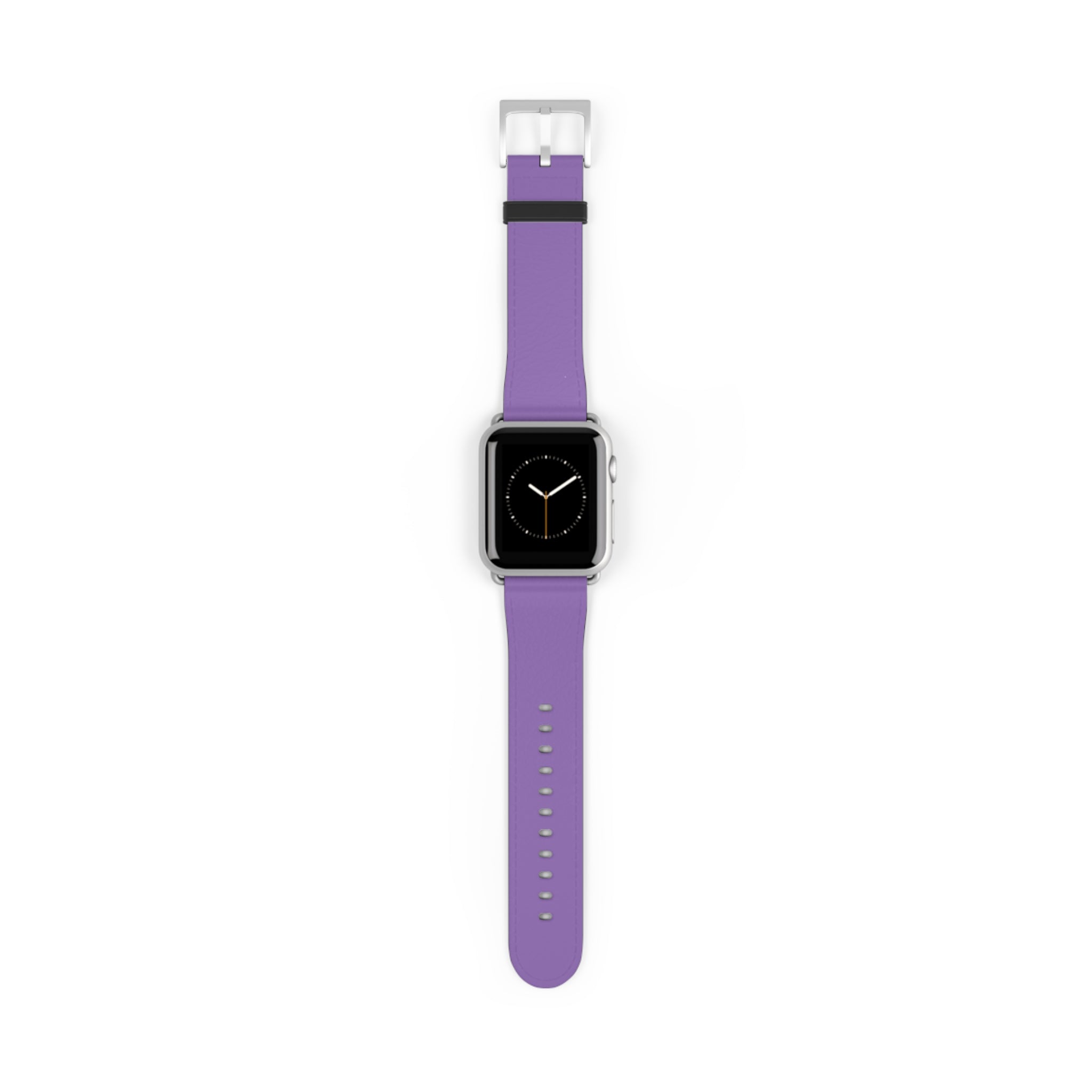 Purple Silicone Watch Band — Slim Comfortable Replacement Strap for Smartwatch