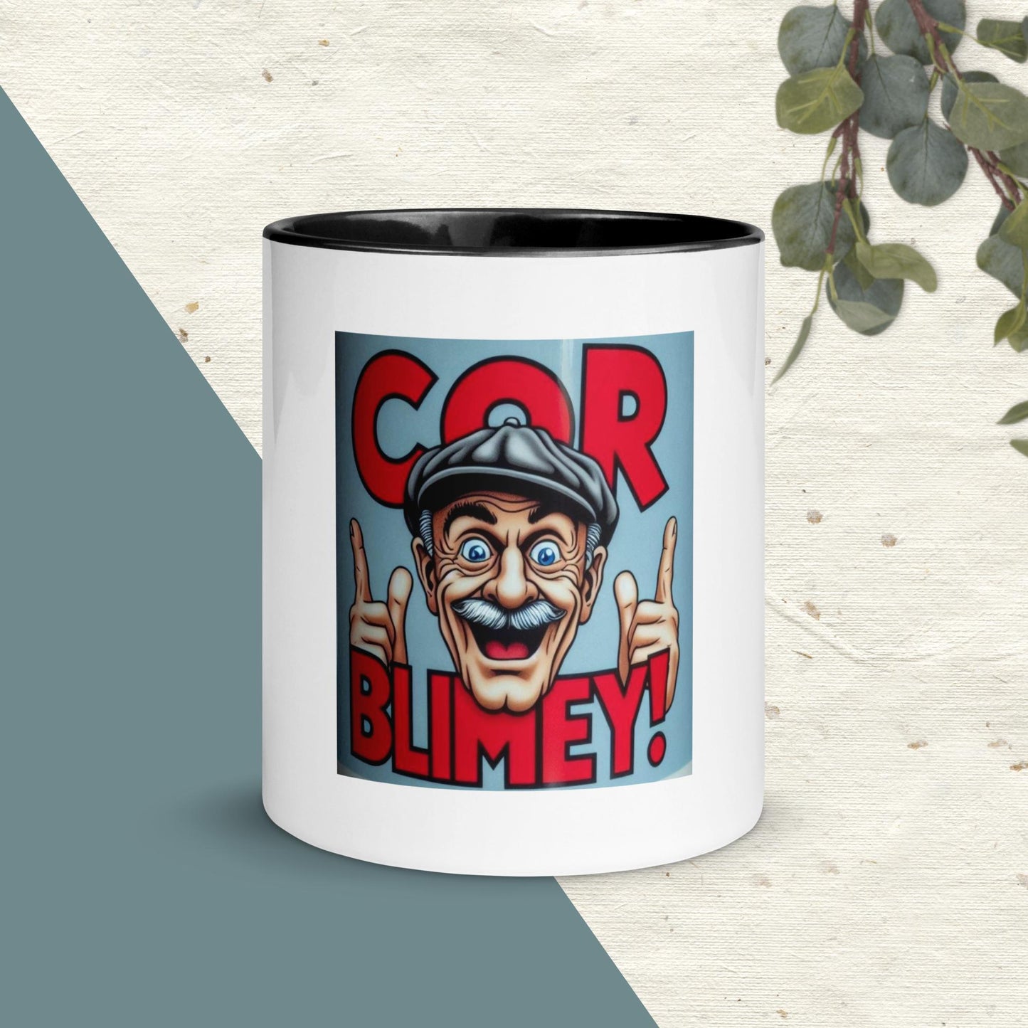 Cor Blimey Mug with Color Inside