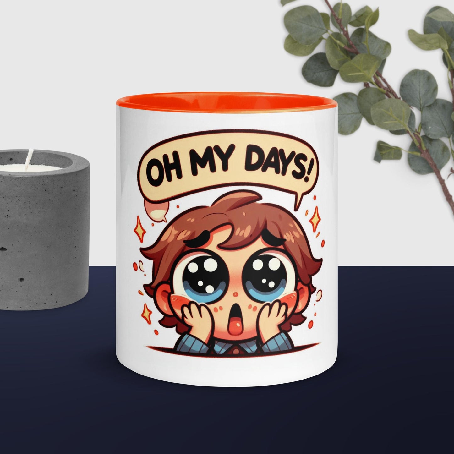 Oh My Days Mug Hers with Color Inside