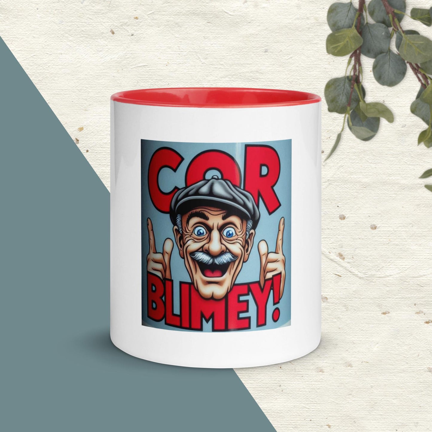 Cor Blimey Mug with Color Inside