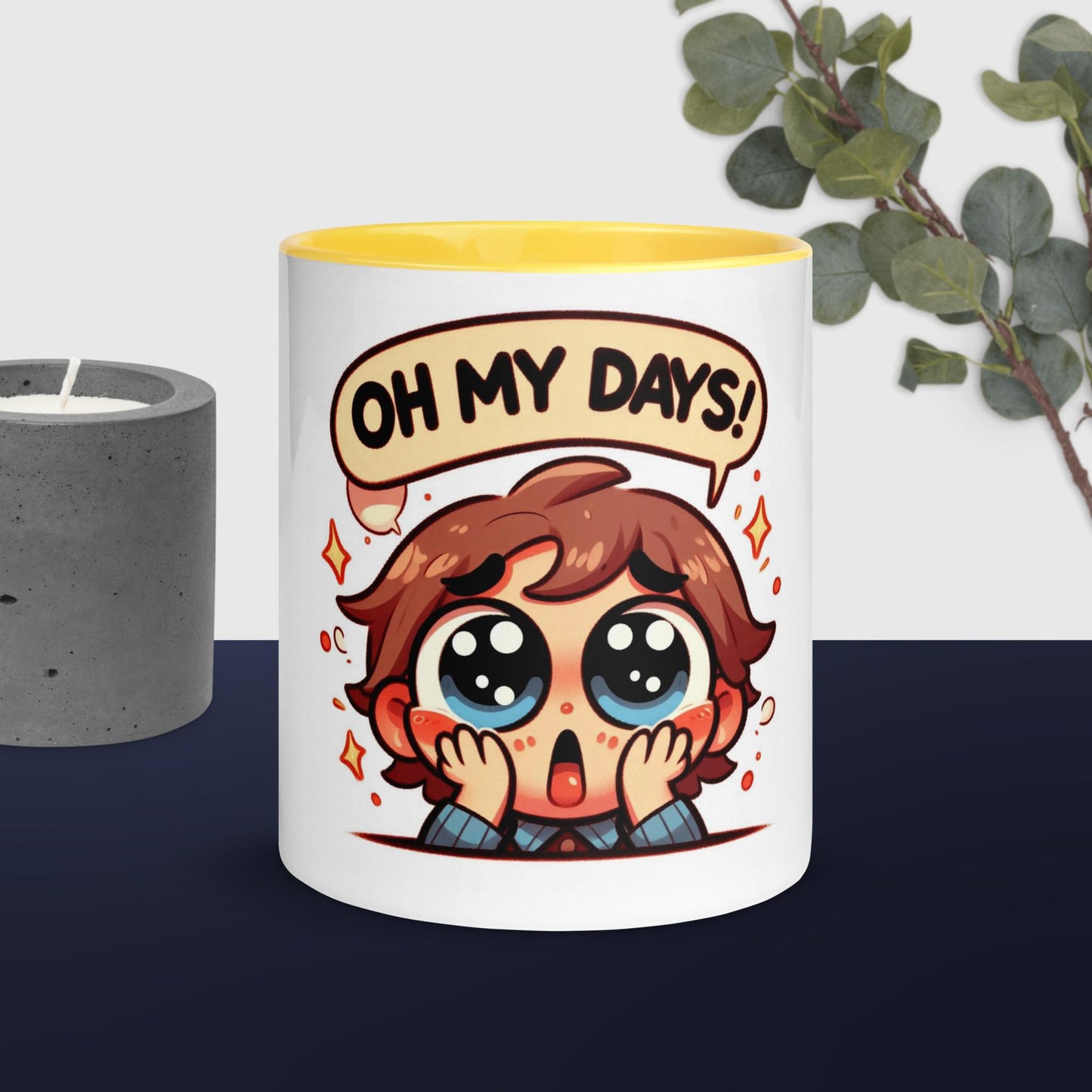 Oh My Days Mug Hers with Color Inside